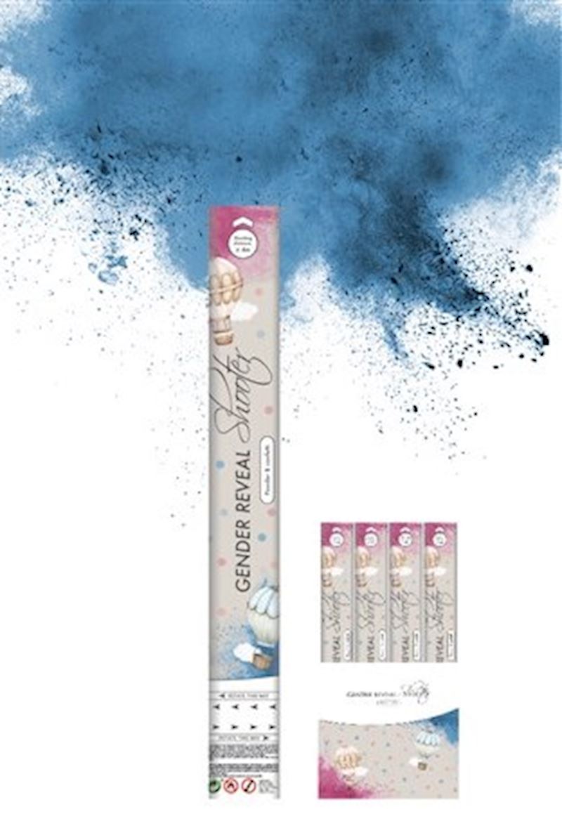 Holi Powder Shooter blau 40cm Heissluftballon