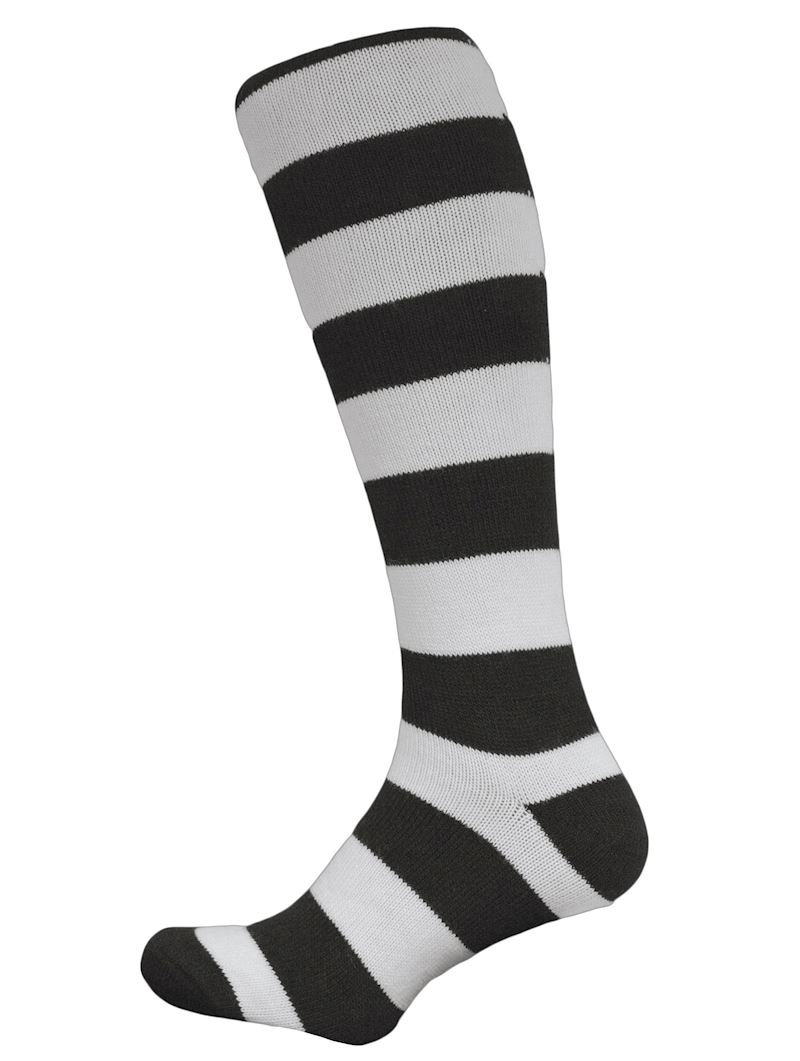 Waggissocken schwarz/weiss Grösse 43-47 Premium Qualität