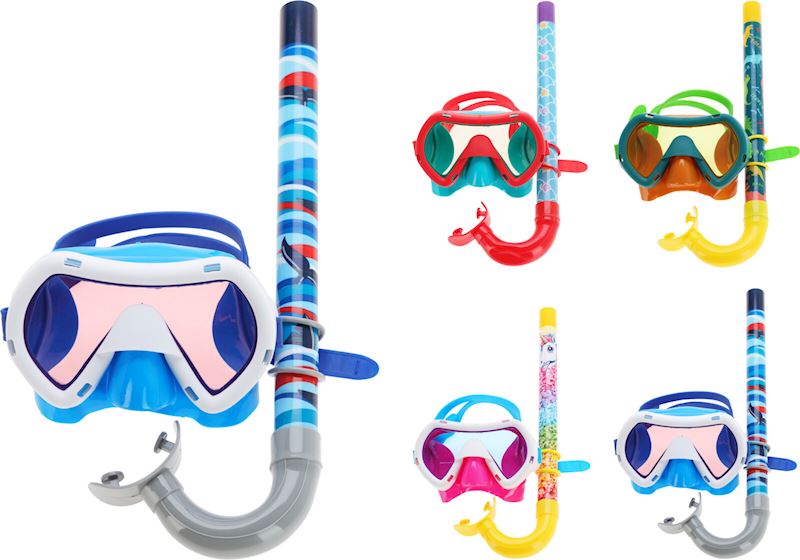 Schnorchelset Taucherbrille und Schnorchel 4 xsort.
