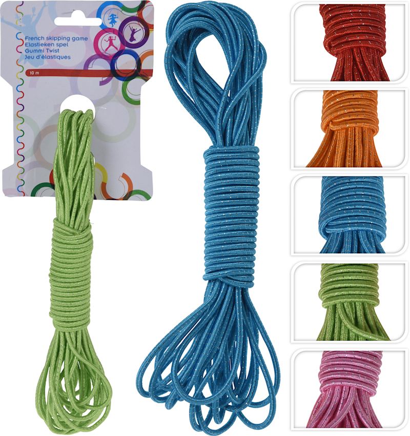 Gummiband 10m div. Farben Gummi Twist