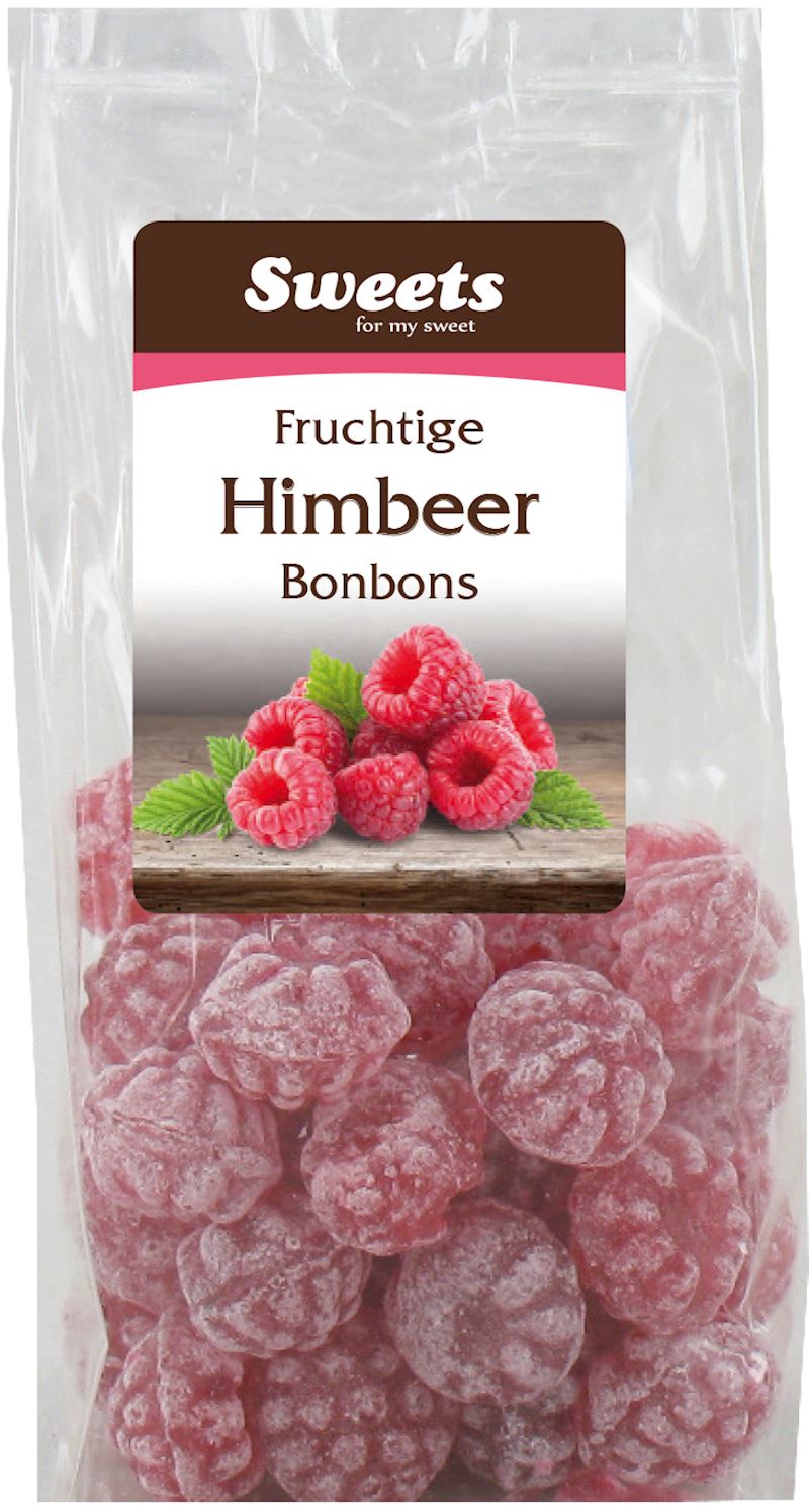 Himbeer Bonbons 150 g im Beutel