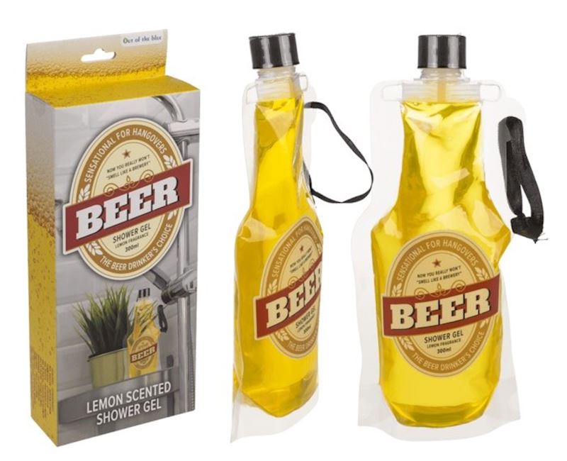 Gel douche à la bière, sac PET env. 300 ml, rechargeable