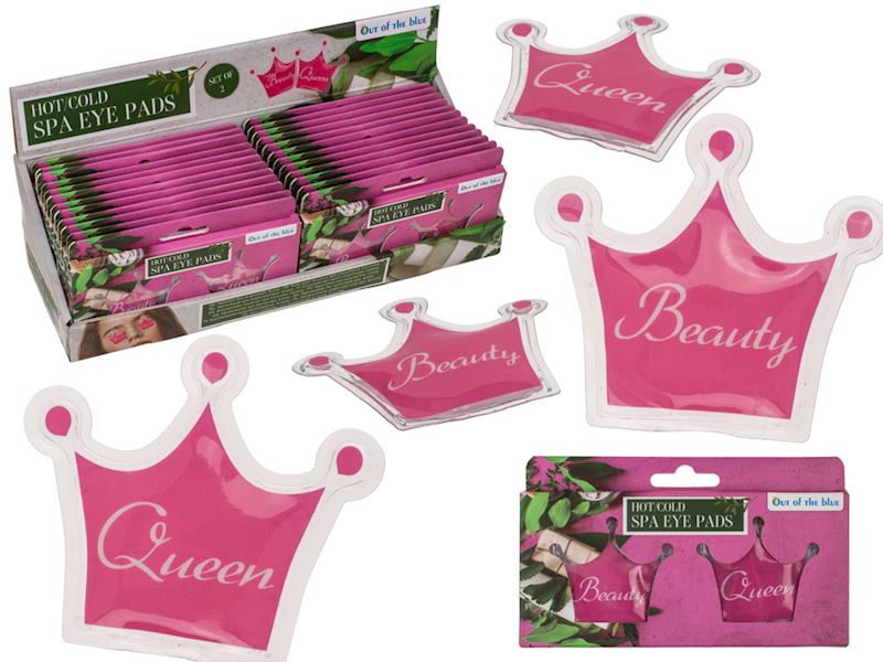 Beauty Augenpads Kronenform Beatuy Queen pink