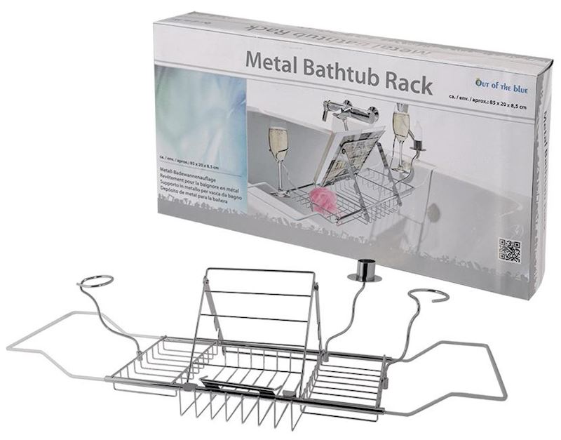 Badewannenauflage aus Metall 85x20x8.5cm