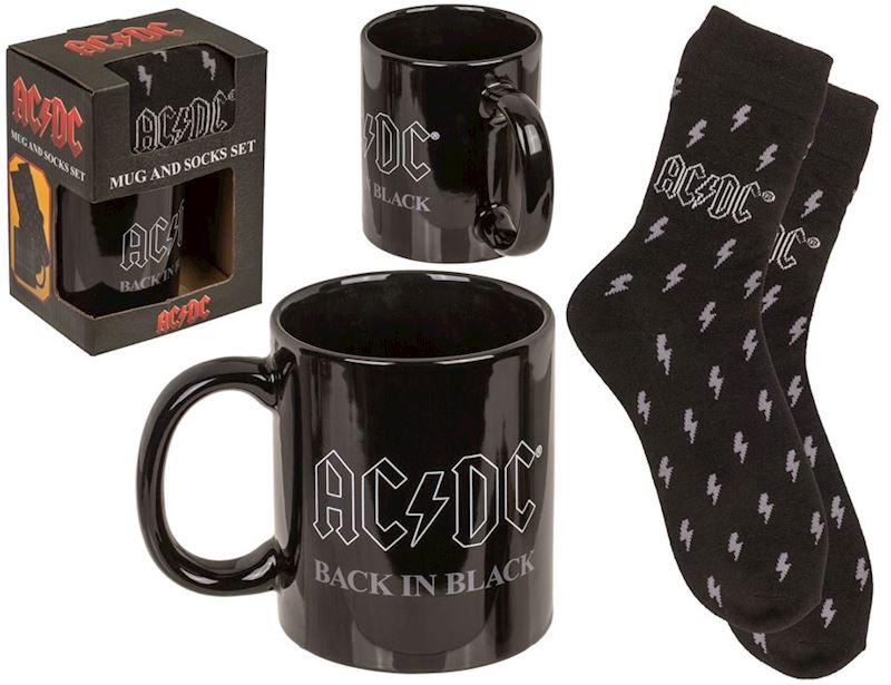 Geschenkset Tasse und Socken AC/DC