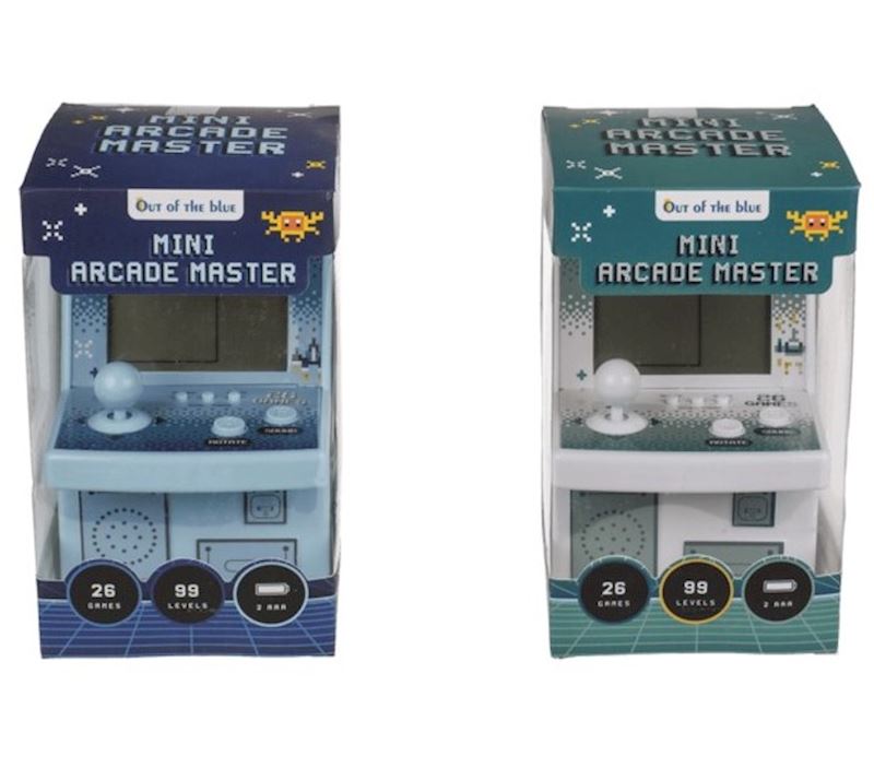 Mini machine à jeux, Arcade Masters avec 26 jeux 4 ass