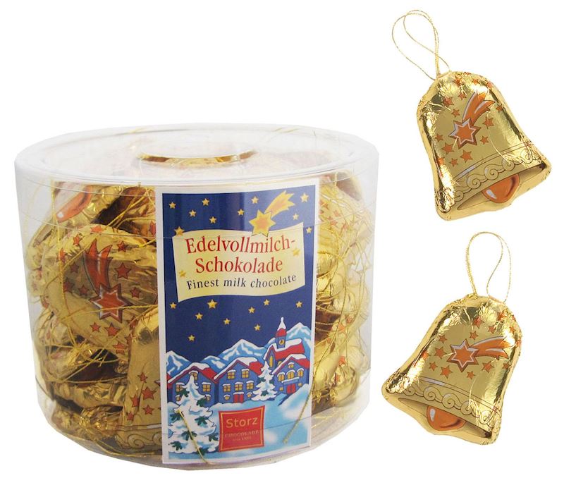 Schokoladen Weihnachtsglocken 500 g Dose