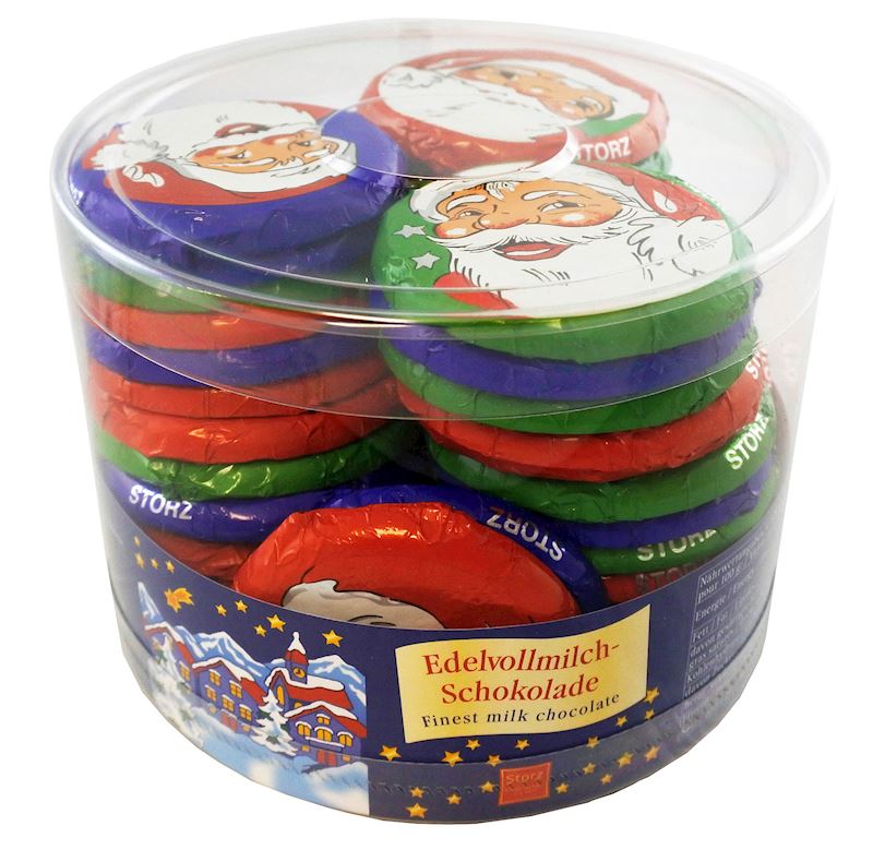 Schokoladen Nikolaus Thaler 625 g Dose