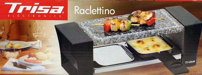 Trisa Racletteofen Raclettino Raclette & Grill für 2 Pers.
