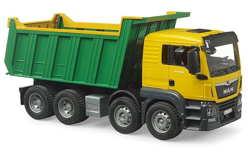 BRUDER Camion à benne MAN TGS 