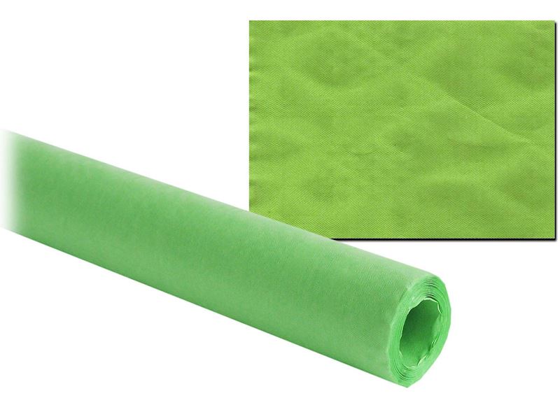 Rouleau de damas pour la table vert, 8mx1x