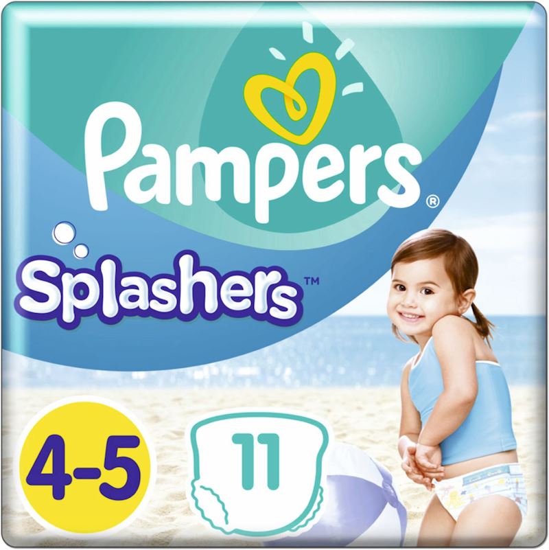 Pampers Splashers Gr. 4-5 Schwimmwindeln 11er Packung
