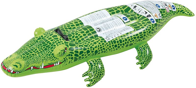 Jilong Krokodil 142x68cm Luftmatratze mit Haltegriff