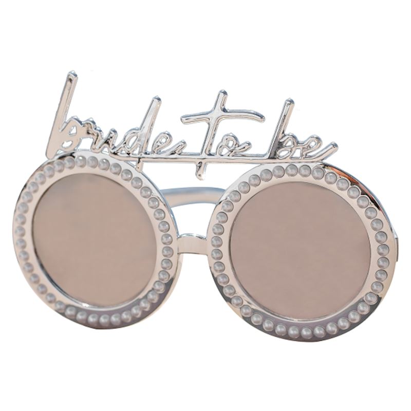 Sonnenbrille bride to be silber