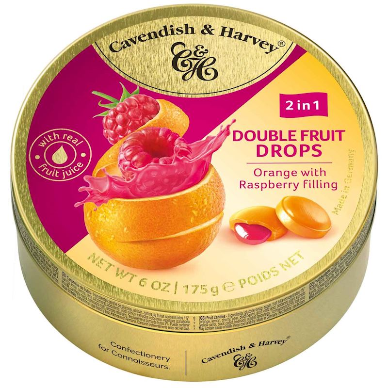 Cavendish & Harvey orange & framboise 175 g