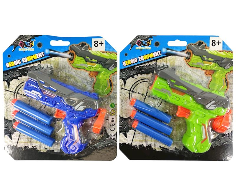 Pistolet à flèches 12.5 cm 2 ass.