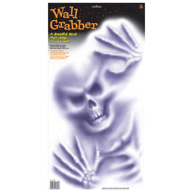Wand / Spiegel Sticker Skelett Folie 60,9x30,4cm
