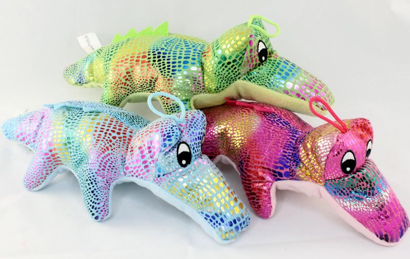 Peluches crocodile, 12 cm 3 asst.