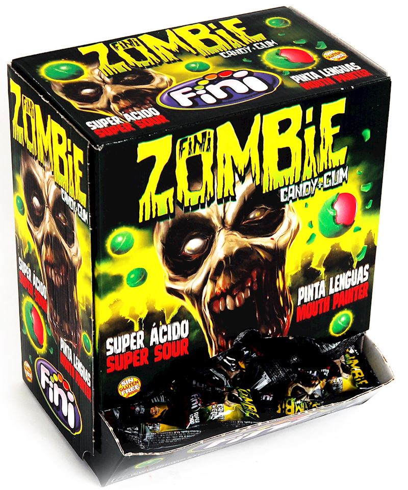 FINI Zombie Gum Super Sour Kaugummikugeln