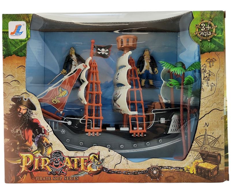 Spielset Piratenschiff 28x18cm