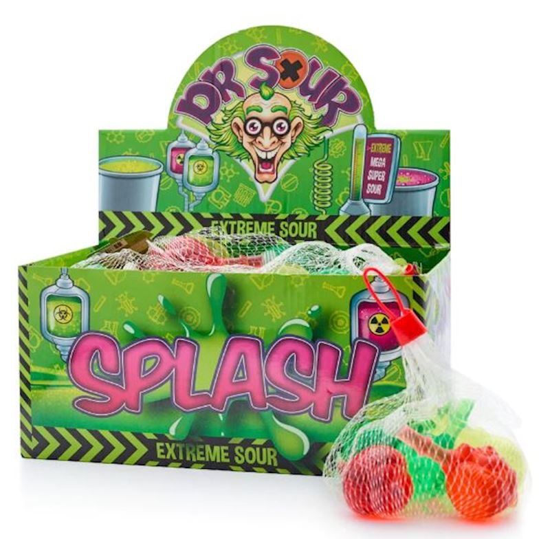 Dr. Sour Splash Candy 180g (6 Stk. im Netz)