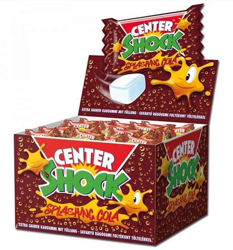 Center Shock Kaugummi mit Füllung Cola