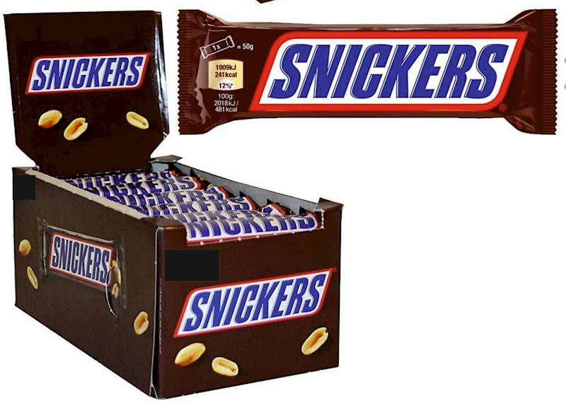 Snickers Schokoladen Riegel 50g