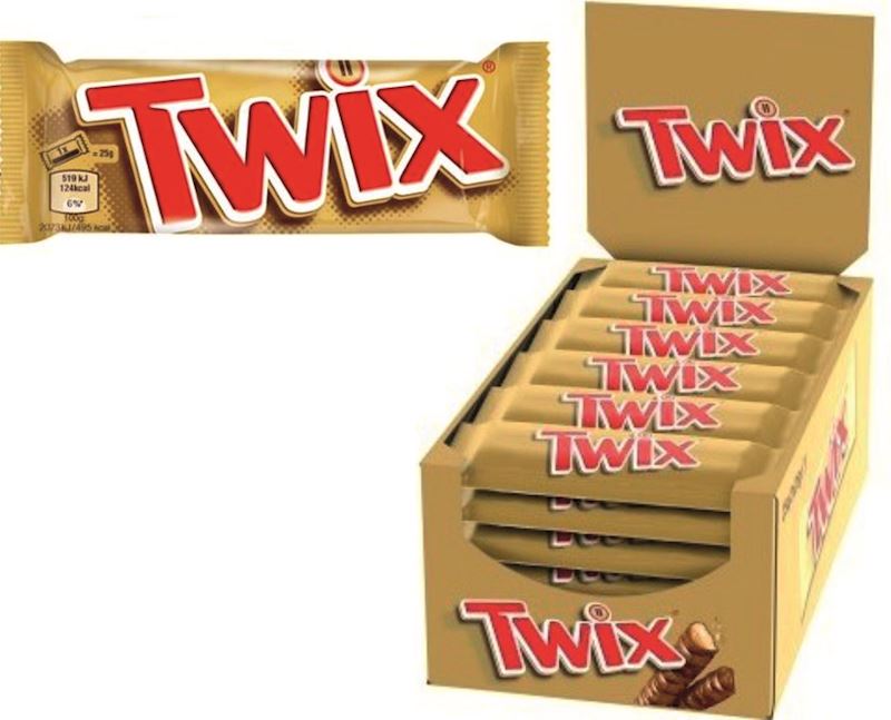 Twix Barre de chocolat 50 g 