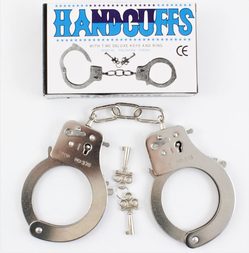 Handschellen Metall mit Schlüssel
