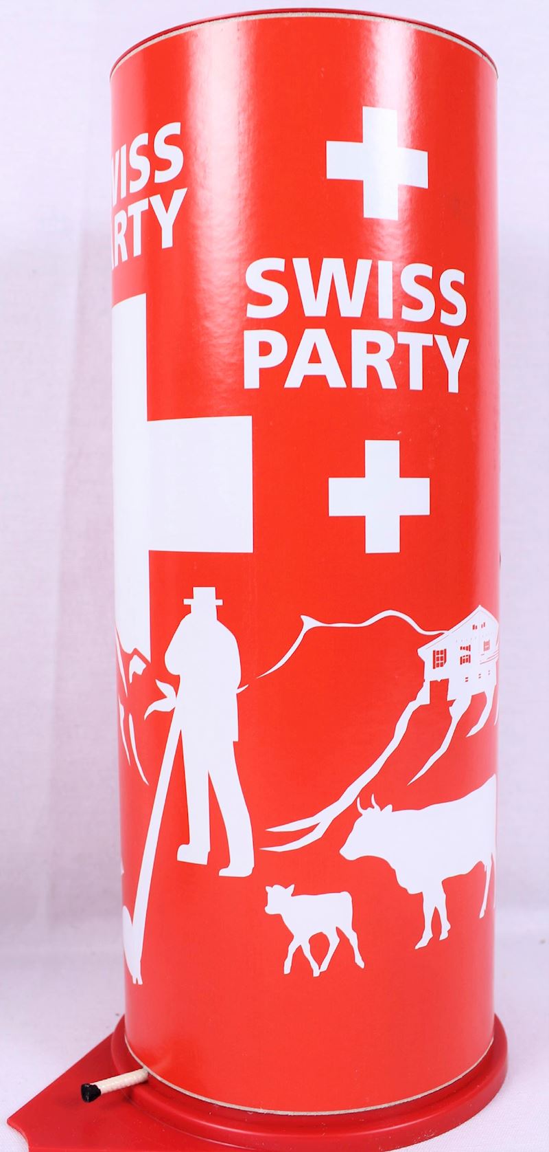 Tischbombe 22cm Swiss Party