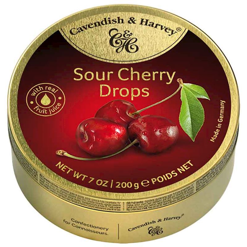 Cavendish & Harvey Dose Sour Cherry Drops 200g
