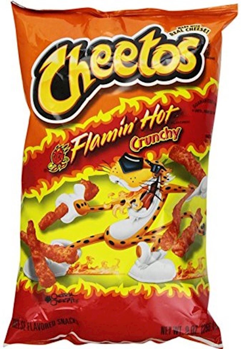 Cheetos Crunchy Flamin Hot 226g