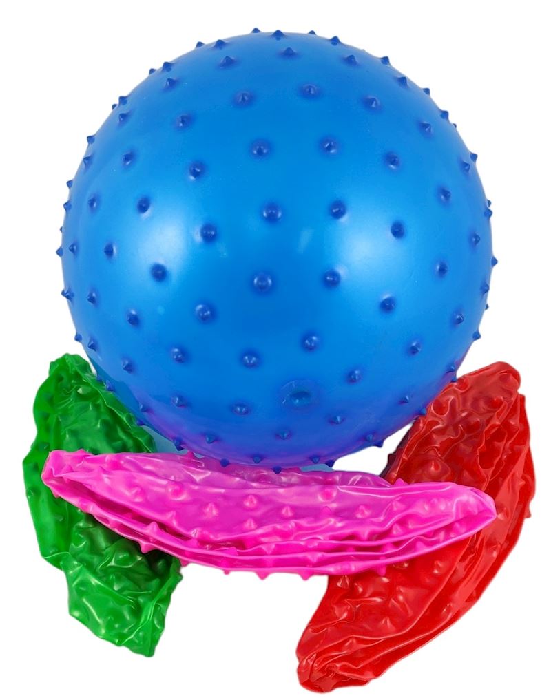 Noppenball 30cm 4 Farben sort. 