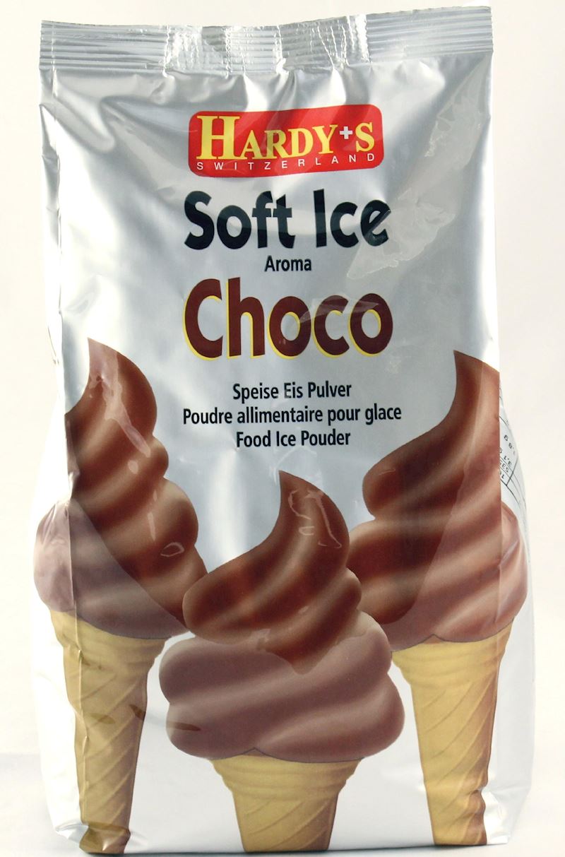 Poudre pour Soft Ice Hardy's Arôme de chocolat,sac de 1.3kg