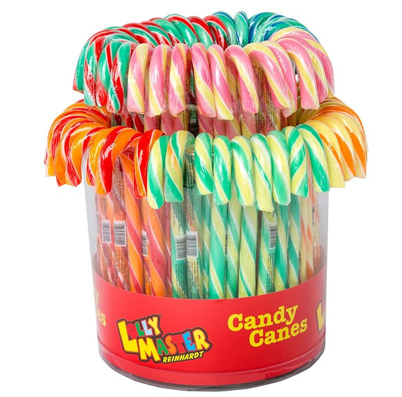 Candy Canes DE LUXE 28g Zuckerstange 6 Farben