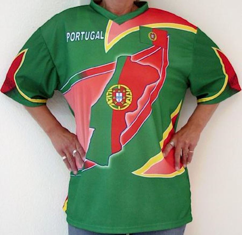 T-Shirt Portugal für Kinder 10 Jahre 100% Polyester
