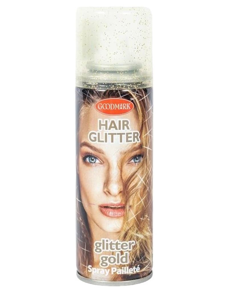 Spray pour cheveux glitter d'or 125ml