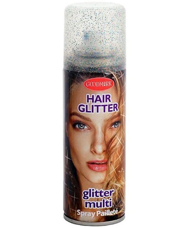 Spray pour cheveux glitter multicolor 125ml