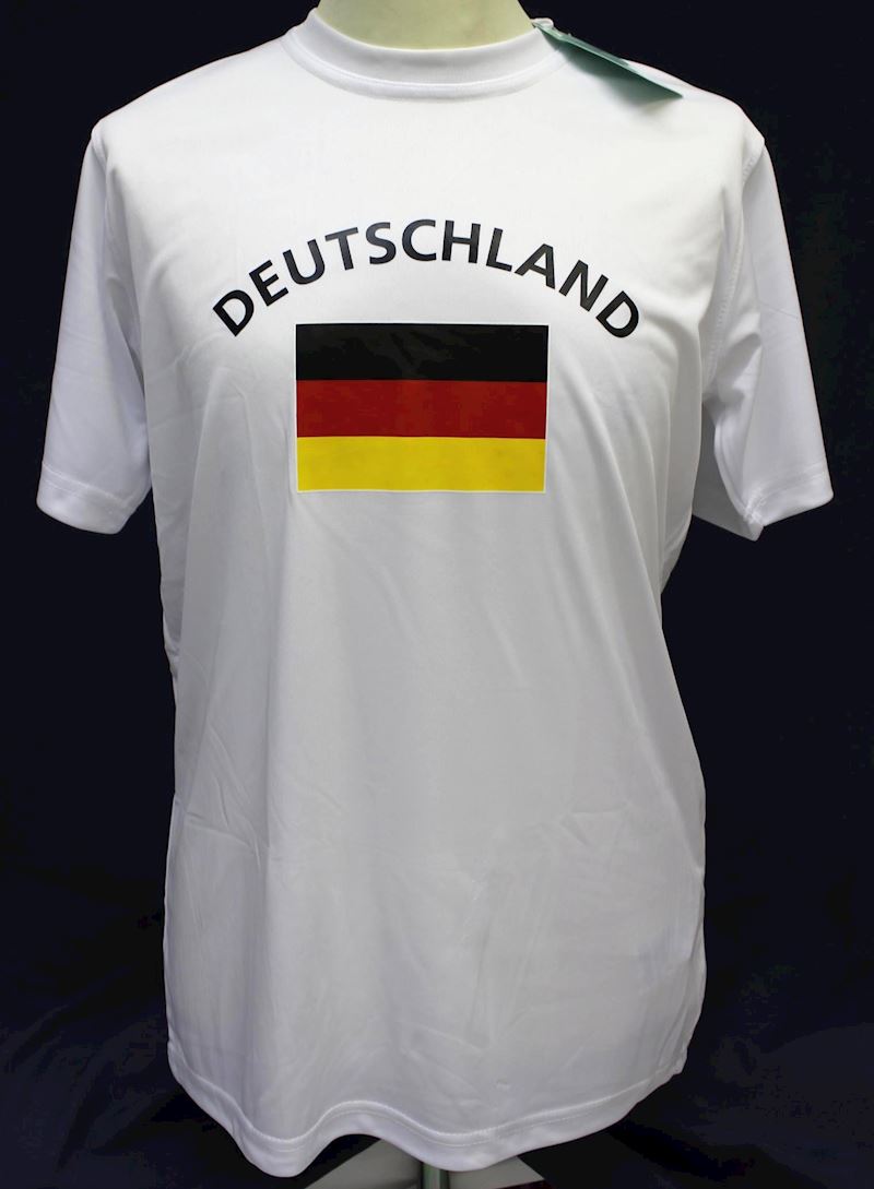 T-Shirt Deutschland Polyester Kindergrösse M / 122
