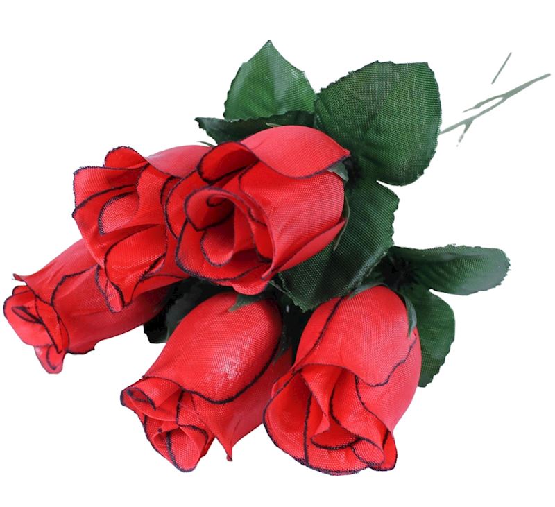 Rose 24 cm rouge 