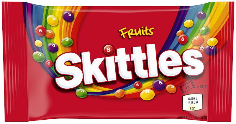Skittles fruits Bonbons à mâcher assortis