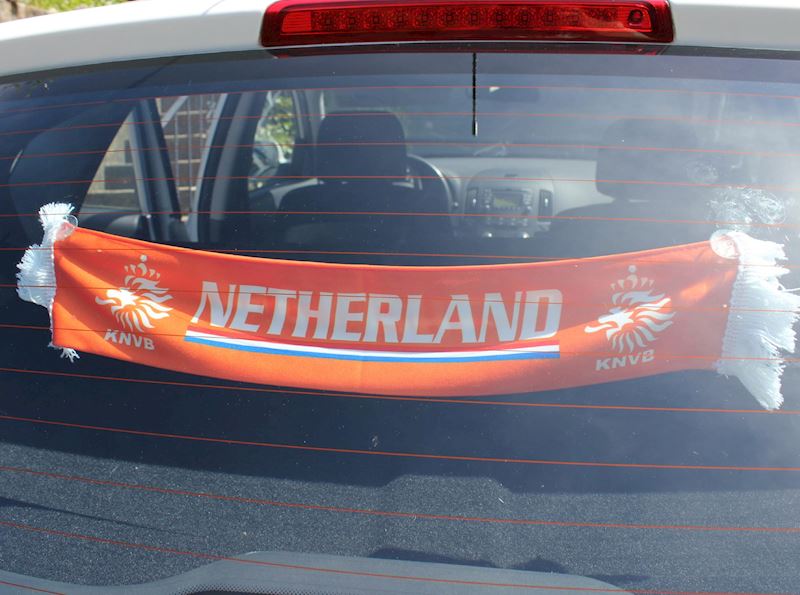 Drapeau pour voiture Hollande