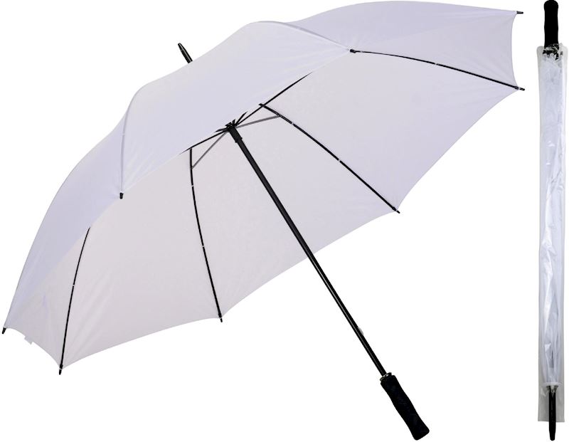 Parapluie 100cm blanc 