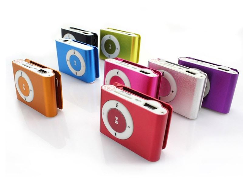MP3 Player 5 Farben sort. 
