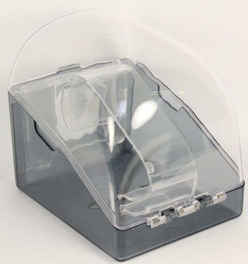 Uhrenbox transparent 9.4x9x7.4cm