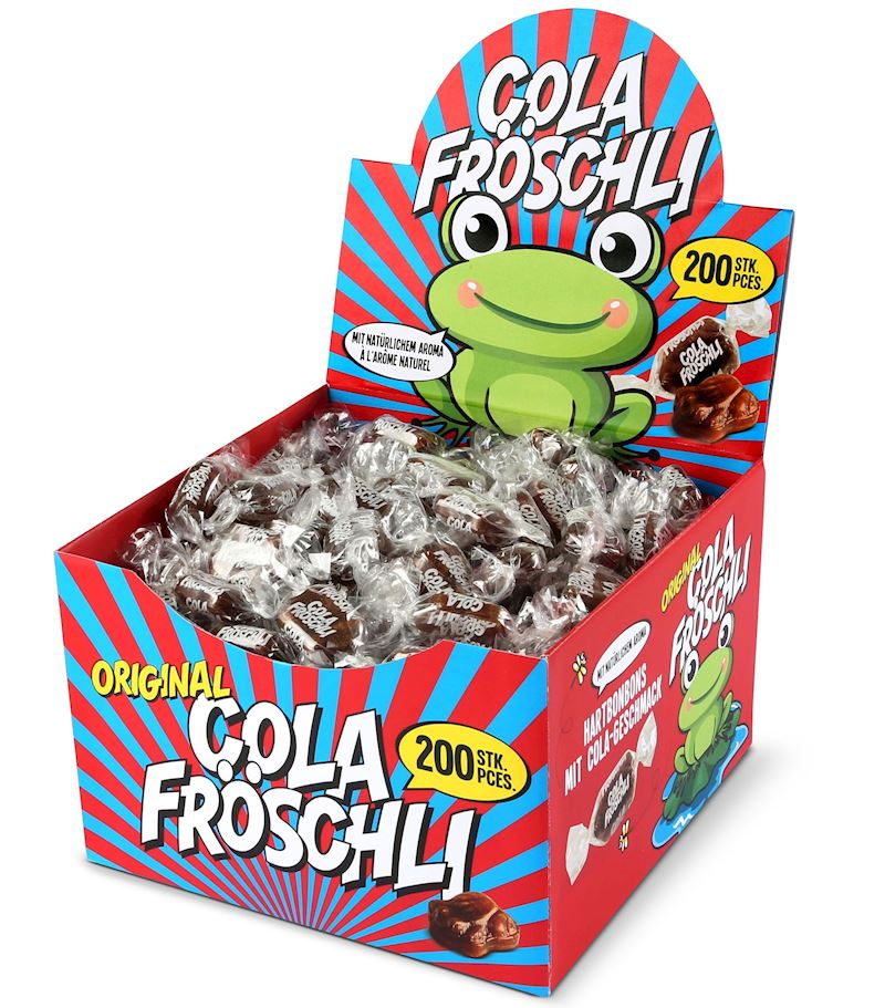 Cola Fröschli Original 200 Stück 1200g