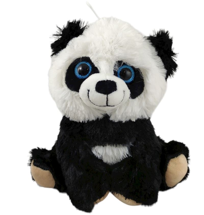 Plüsch Panda mit Glitzeraugen 20cm