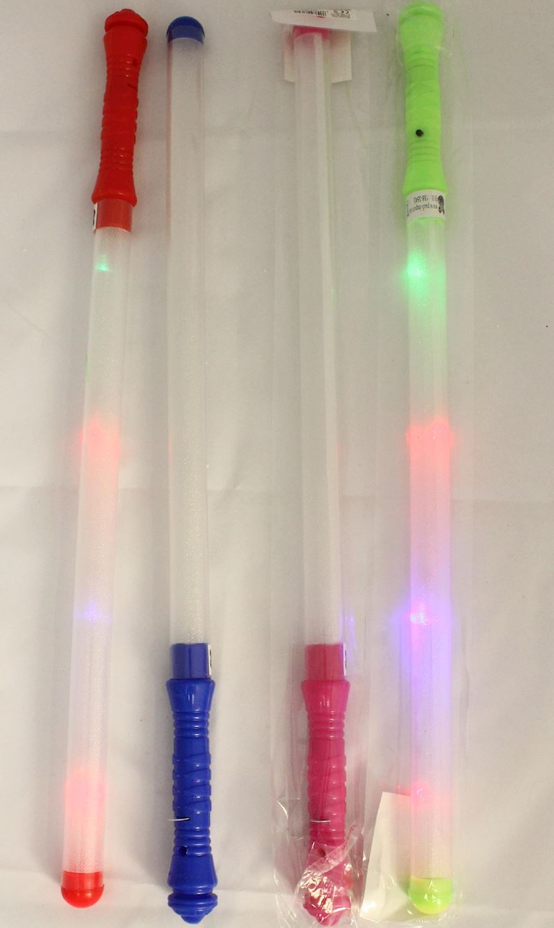 LED baguette brillante 47cm avec 4 LED, 4 couleurs