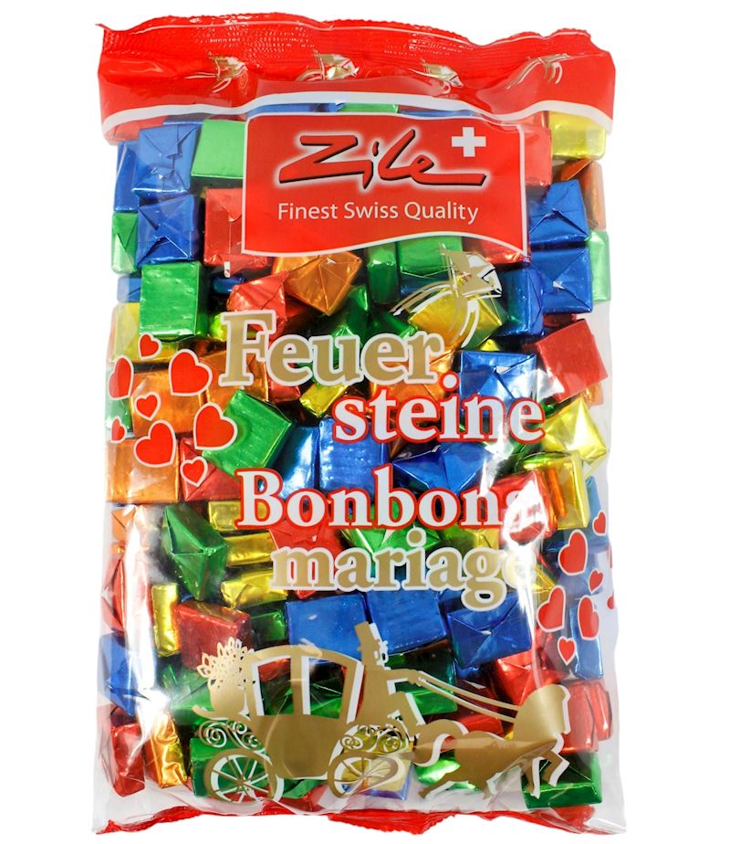 Hochzeits-Bonbons 1kg Zile Feuersteine