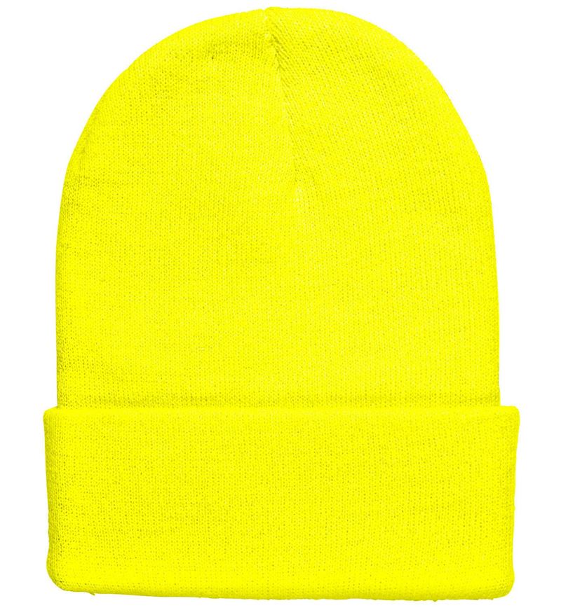 Mütze neon gelb 